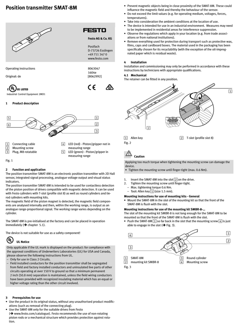 Festo SMAT-8M operating instructions