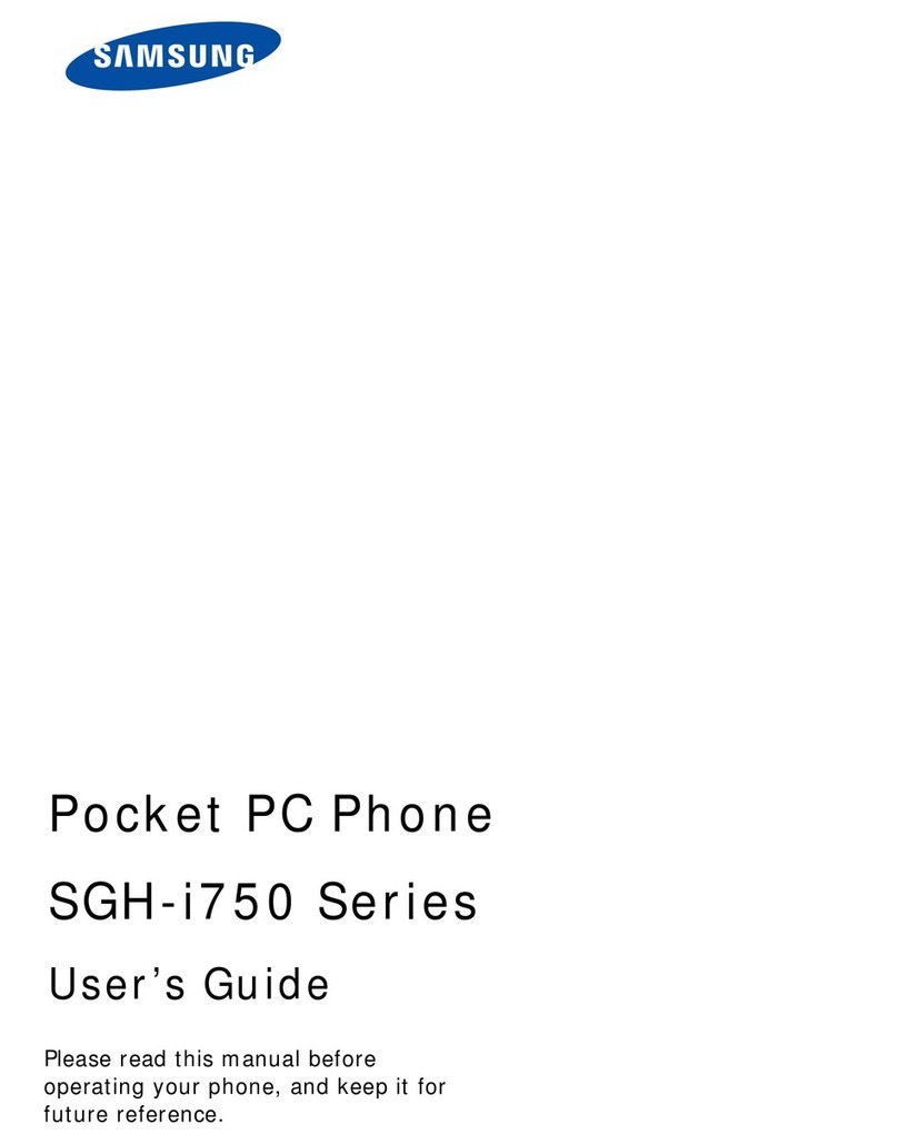 Samsung SGH-I750 Series User manual Samsung SGH-I750 Series User manual