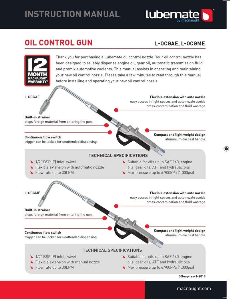 lubemate L-OCGAE instruction manual