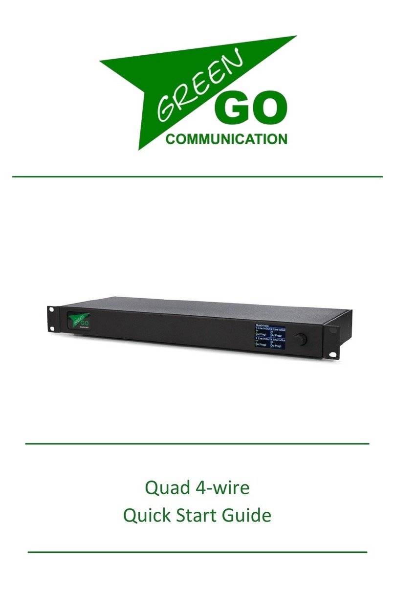 Green-Go Quad 4-wire quick start guide