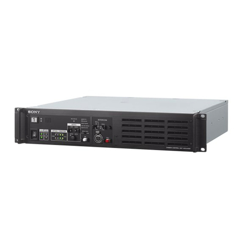 Sony HDCU4300 Operation manual