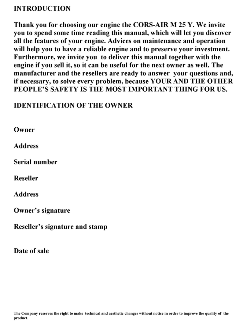 Corsair M25Y User manual