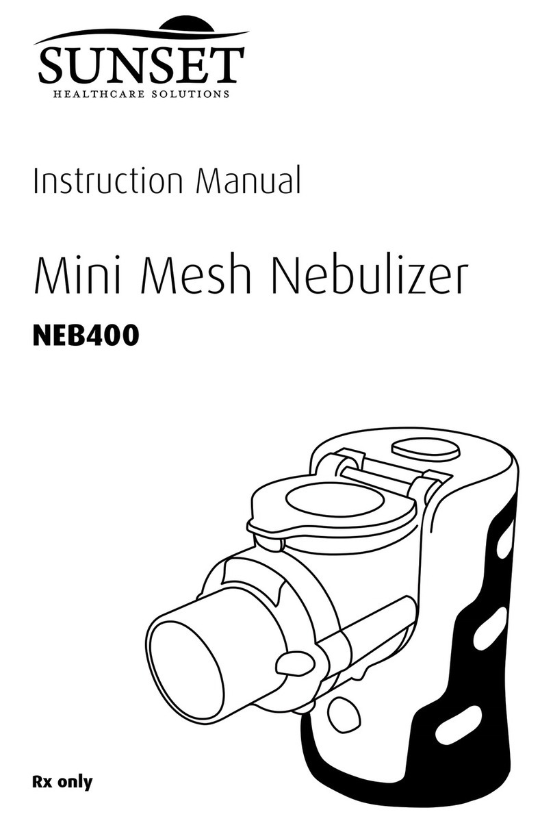 Sunset Healthcare NEB400 instruction manual