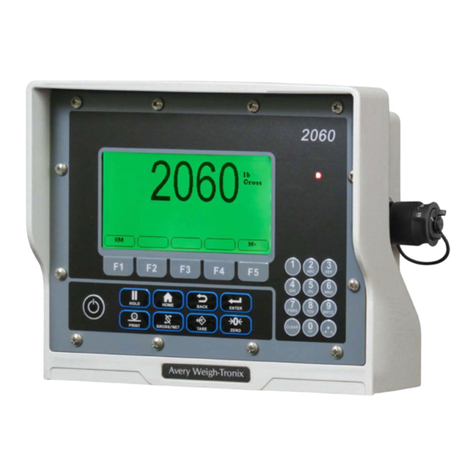 Avery Weigh-Tronix 2060 User instructions
