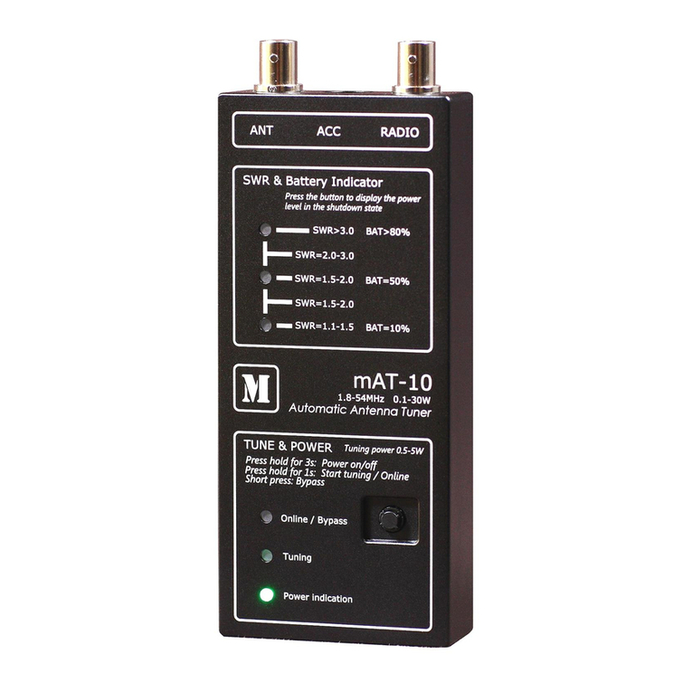 Mat-Tuner mAT-10 instruction manual