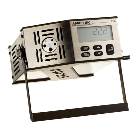 Ametek Jofra ETC-125 A User manual Ametek Jofra ETC-125 A User manual