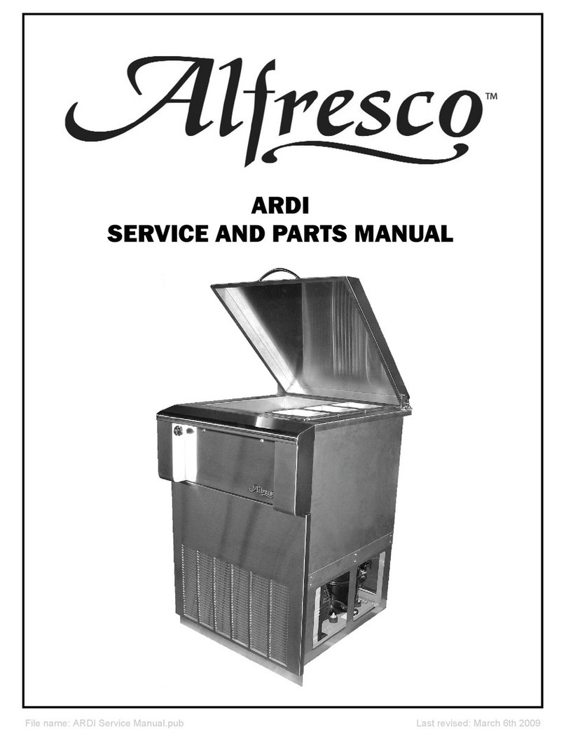 Alfresco ARDI Service and parts manual
