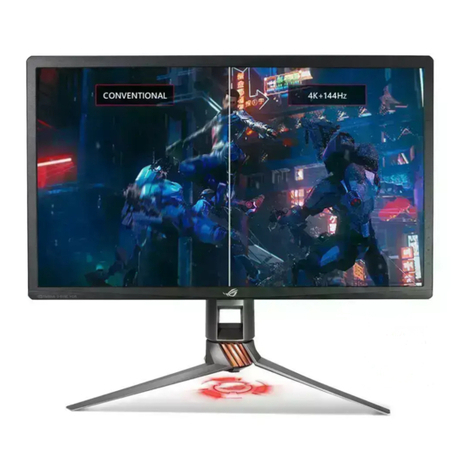 Asus ROG SWIFT PG27U manual