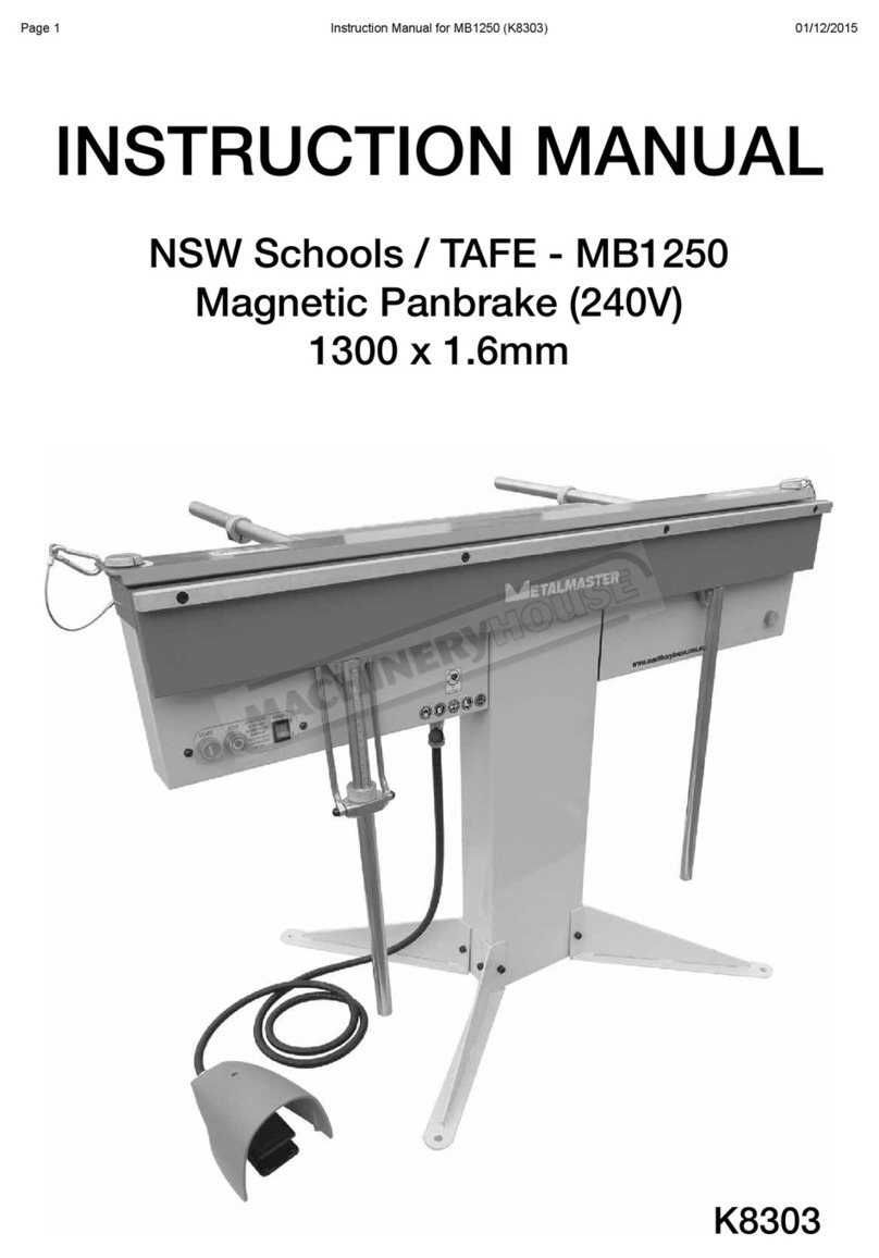 ELECTRABRAKE EB0625 instruction manual