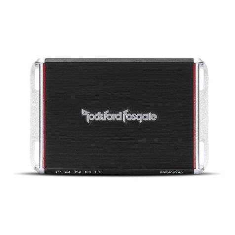 Rockford Fosgate Punch PBR400X4D Quick setup