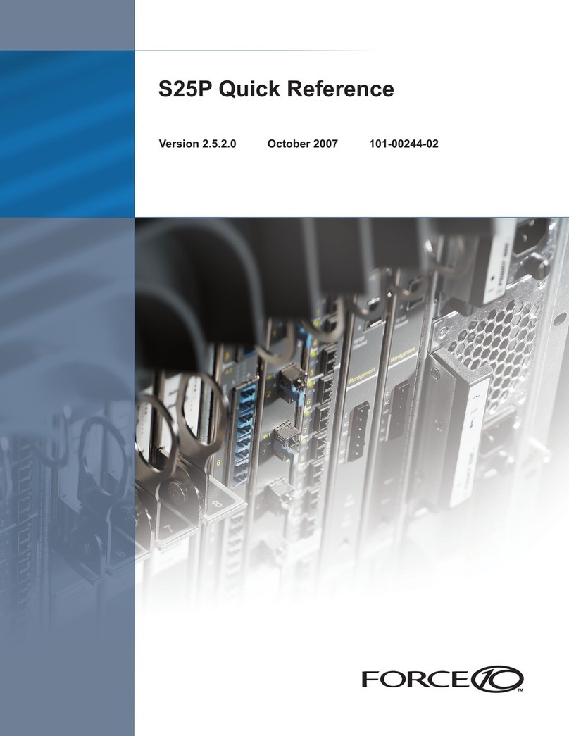 Force 10 S25P User manual