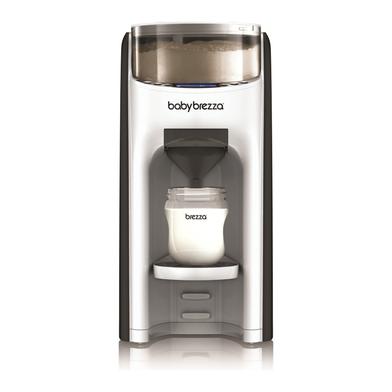 Baby Brezza Formula Pro Advanced Instructions for set-up, use and cleaning