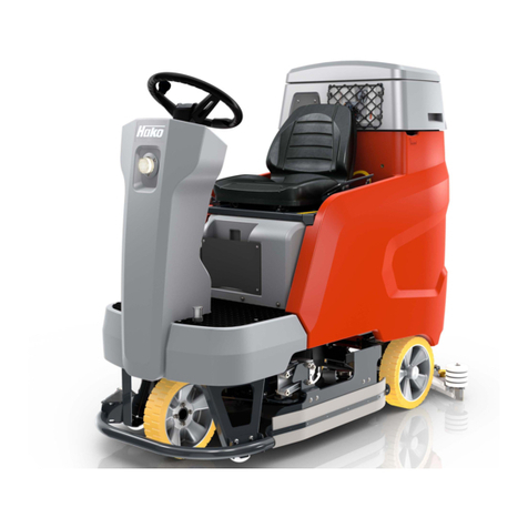 HAKO Scrubmaster B 120 R Service booklet