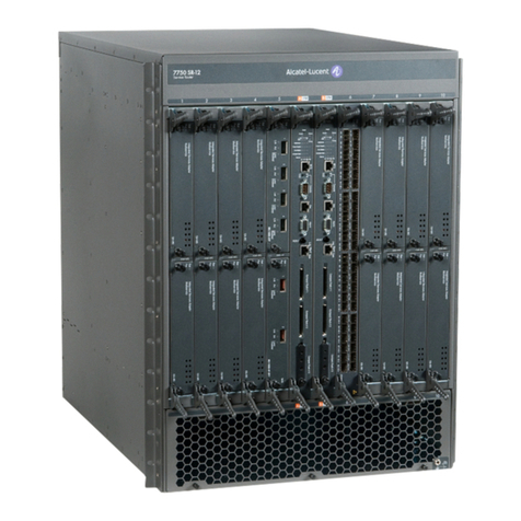Alcatel-Lucent 7750 SR OS User manual