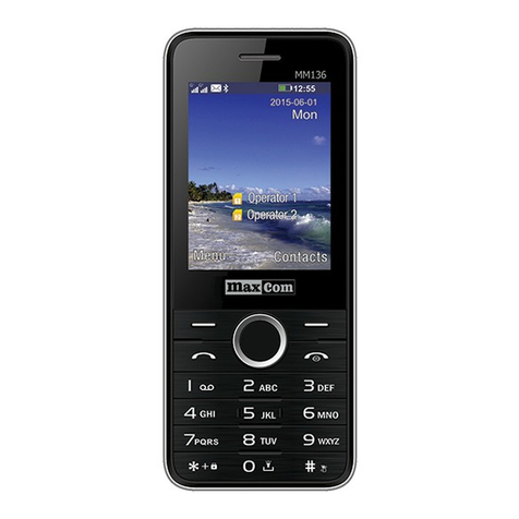 Maxcom MM136 User manual Maxcom MM136 User manual
