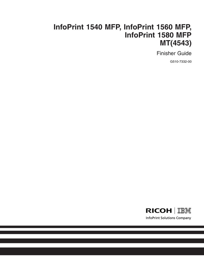 Ricoh InfoPrint 1540 Guide