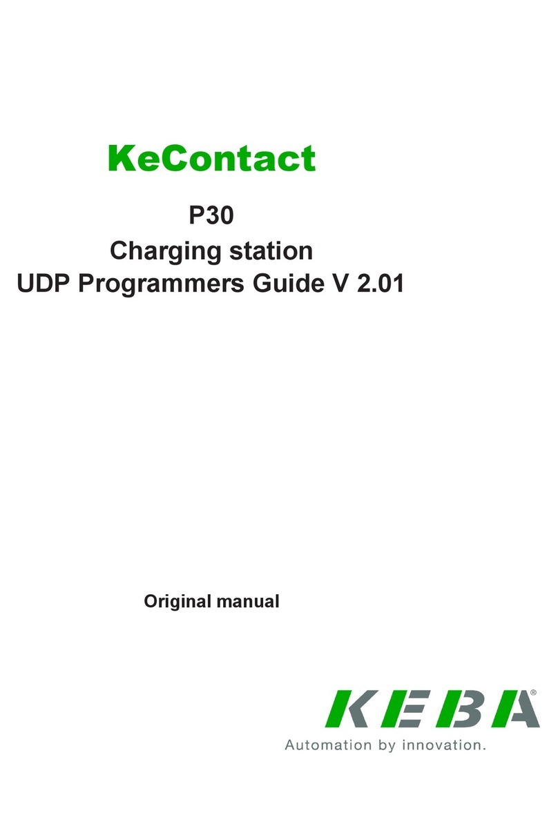 Keba KeContact P30 UDP Programmers Guide