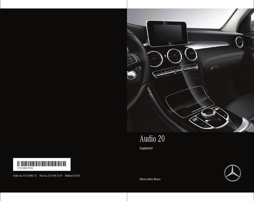 Mercedes-Benz Audio 20 Supplement