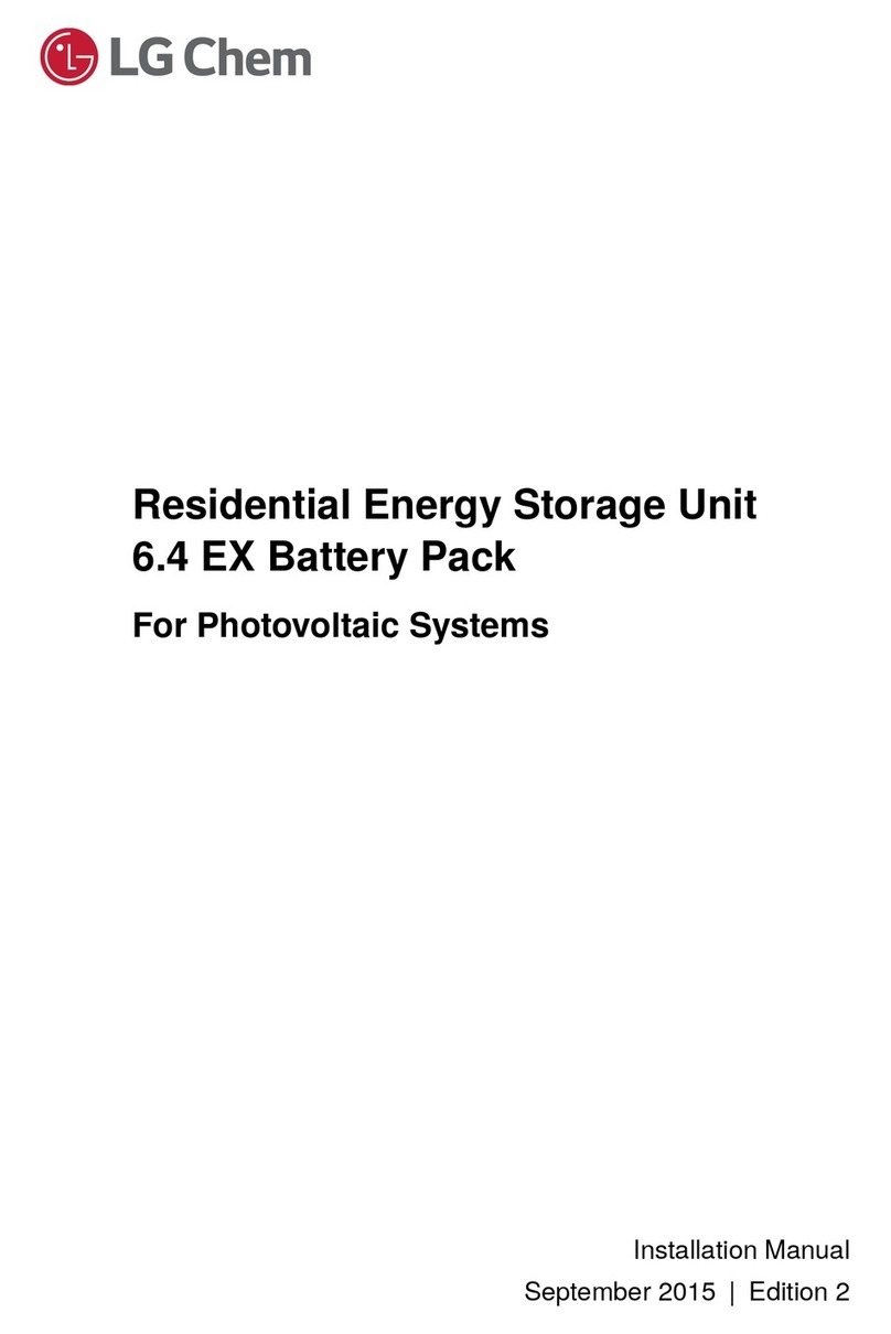 LG Chem 6.4 EX User manual