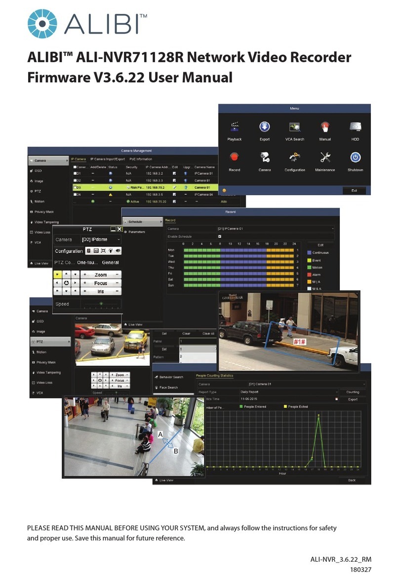 ALIBI ALI-NVR71128R user manual