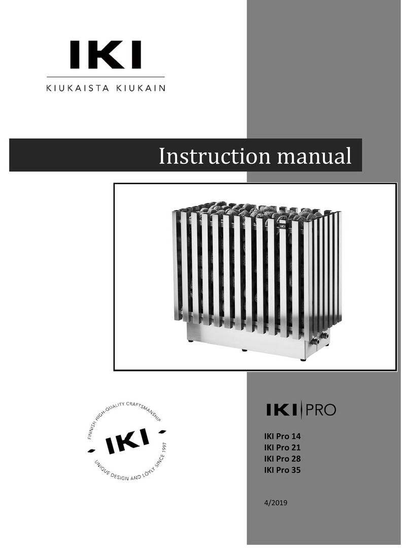IKI-Kiuas IKI Pro 14 instruction manual