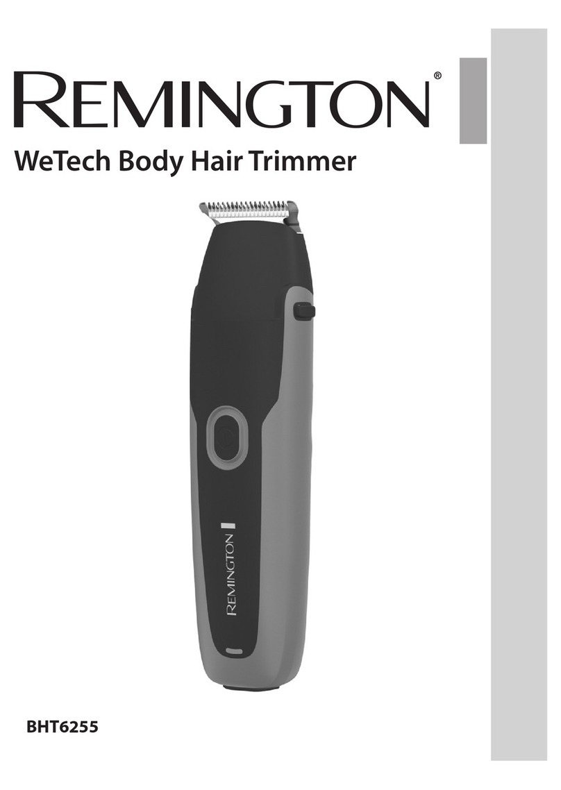 Remington WeTech BHT6255 User manual