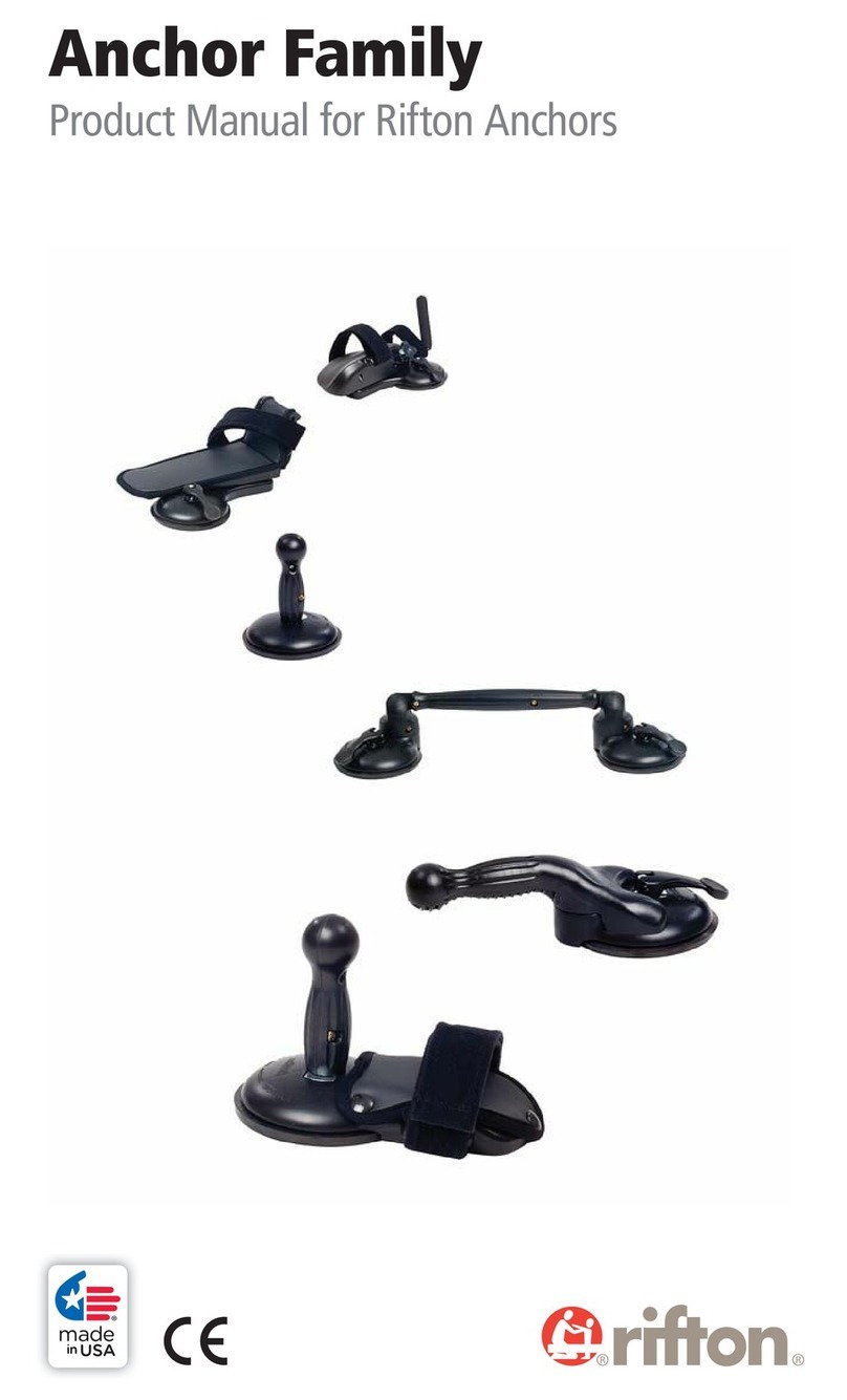 Rifton Anchor Series product manual