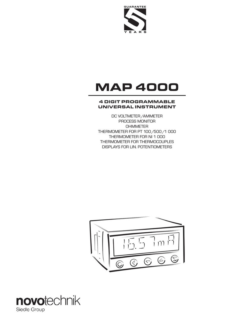 novotechnik MAP 4000 Series Instructions for use