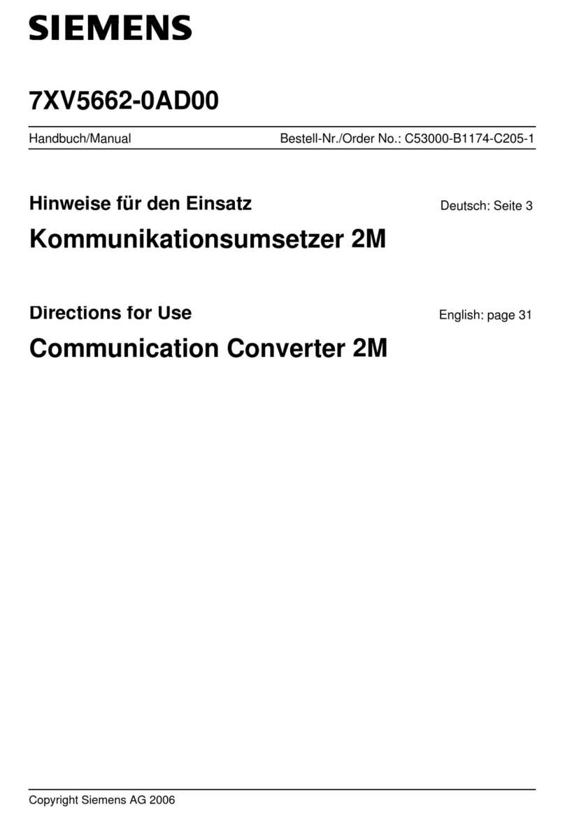 Siemens CC-2M Manual