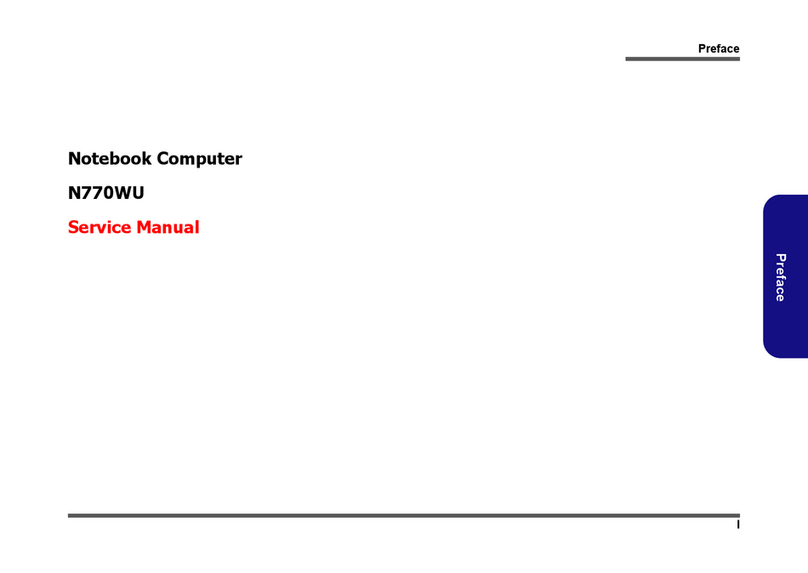Clevo N770WU User manual
