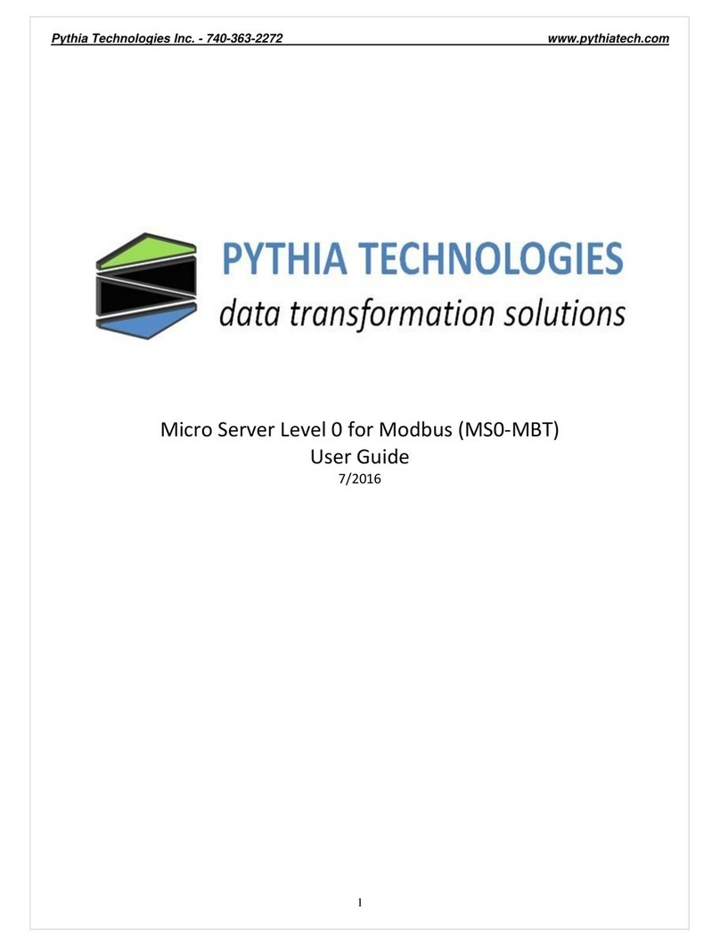 Pythia Technologies MS0-MBT user guide