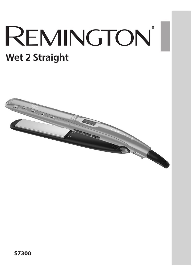 Remington Wet 2 Straight S7300 user manual