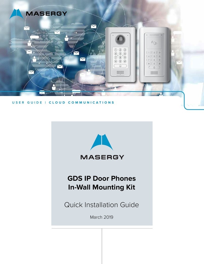 Grandstream Networks GDS3705 User manual
