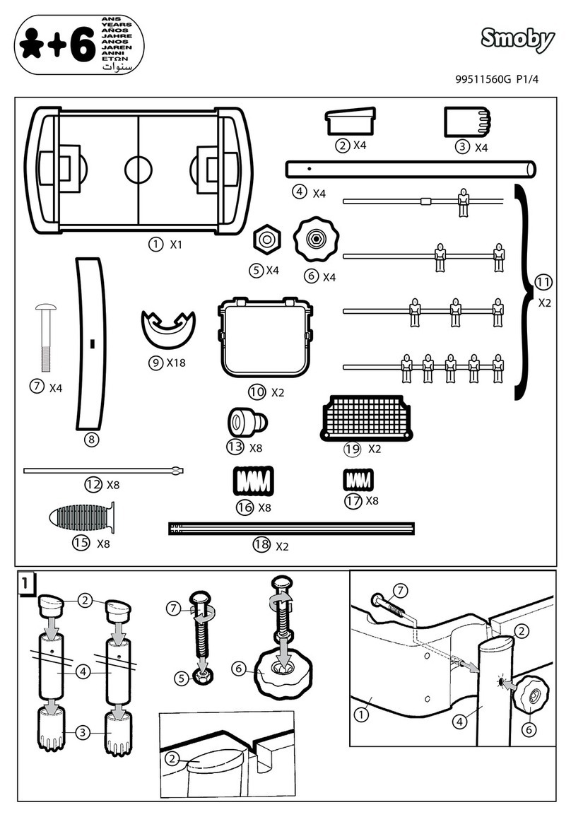 Smoby BBF Challenger quick start guide