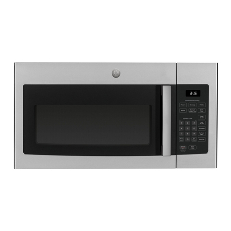 GE JVM3160 Installation guide