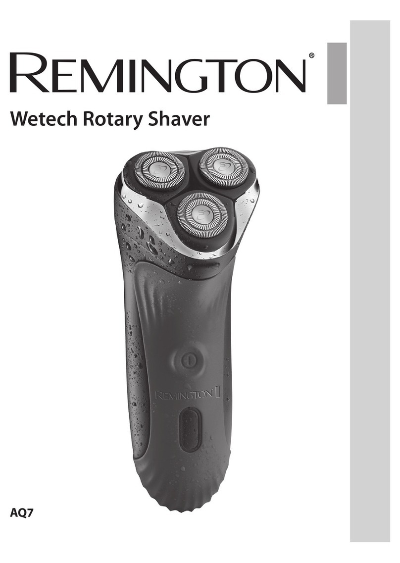 Remington AQ7 WETECH User manual