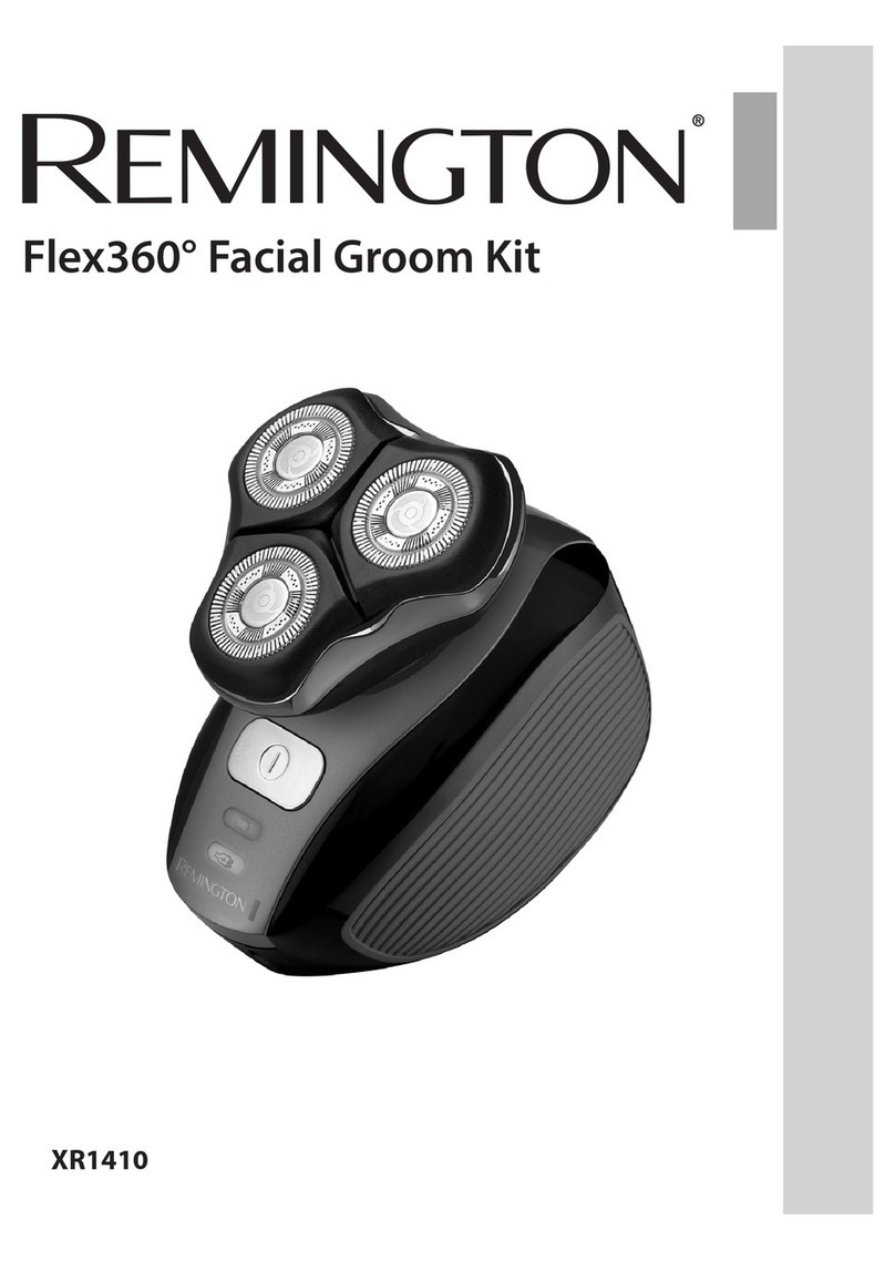 Remington Flex360 Degrees XR1410 User manual