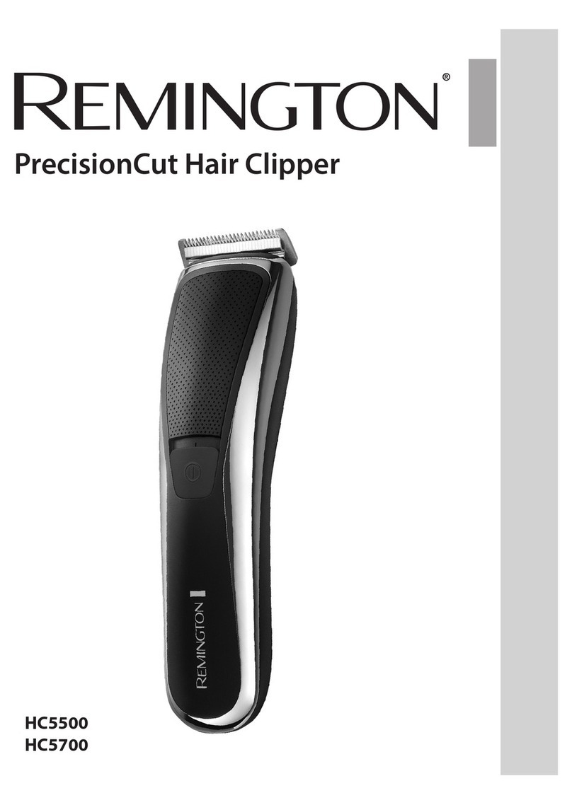 Remington PrecisionCut HC5500 User manual