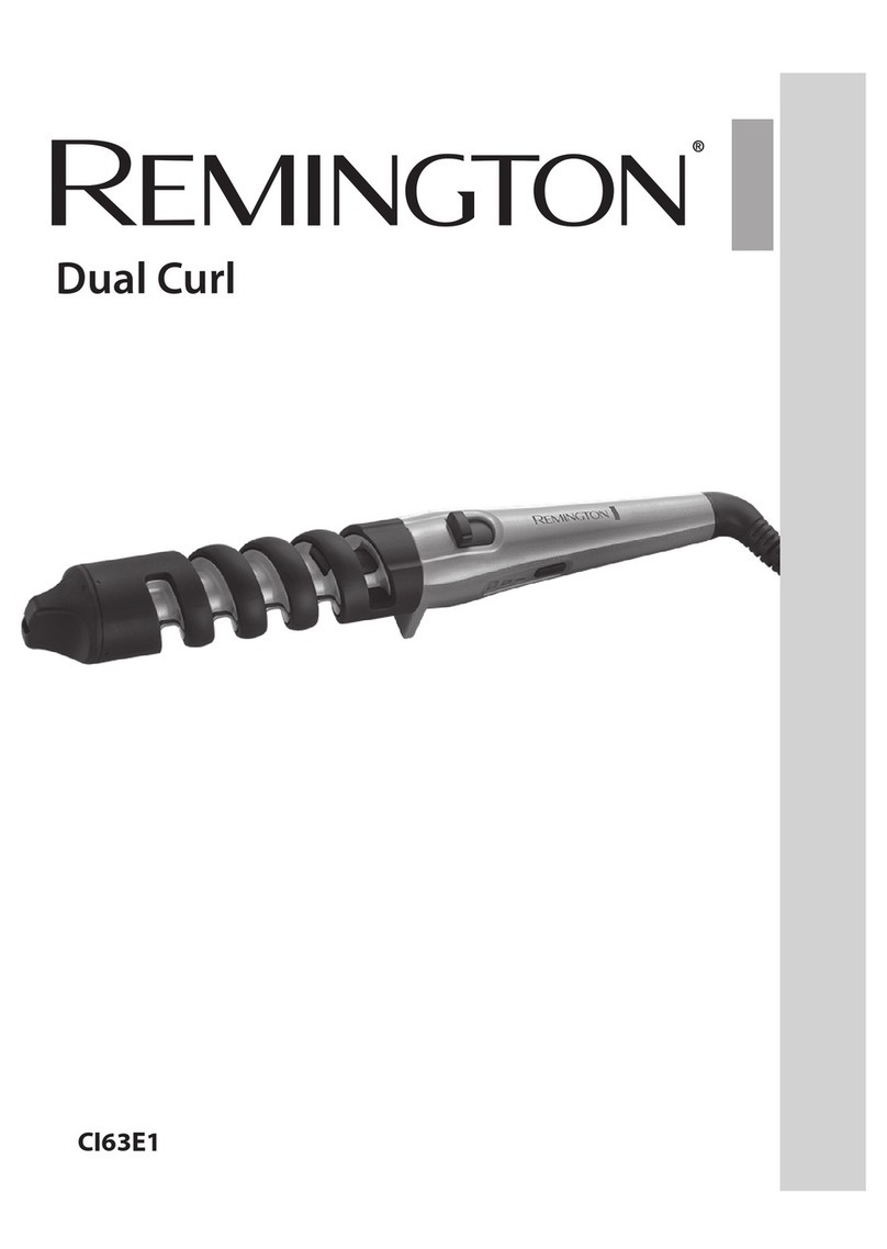 Remington Dual Curl CI63E1 User manual