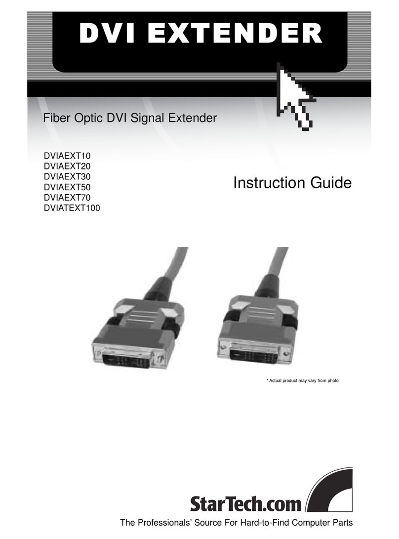 StarTech.com DVIAEXT10 Instruction guide
