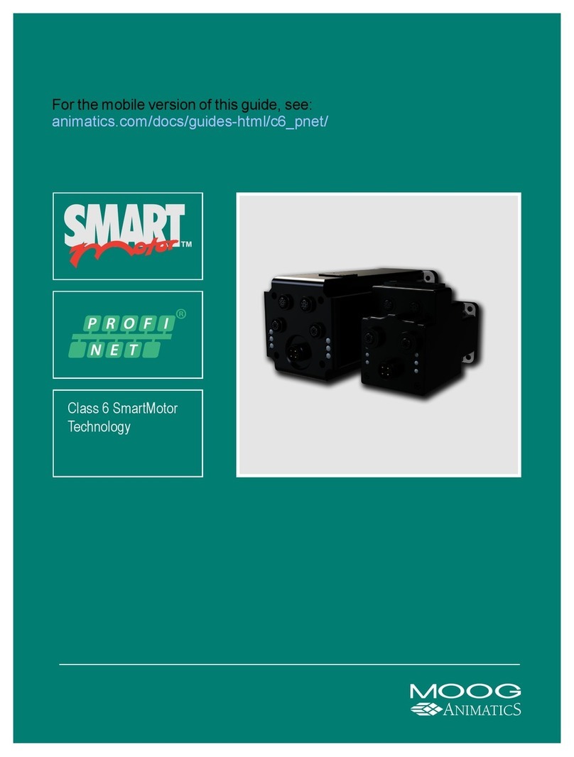 Moog Animatics Class 6 SmartMotor manual