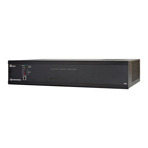 Crestron 3 Series User manual