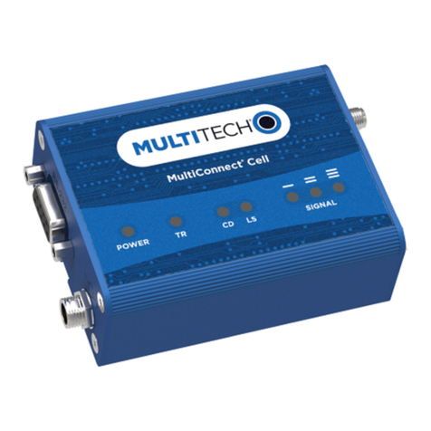 Multitech MultiConnect Cell 100 series user guide