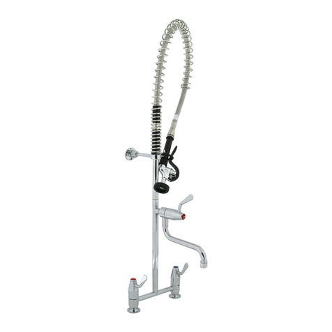 Galvin Specialised Ezy-Wash TF83HJS Product installation guideline