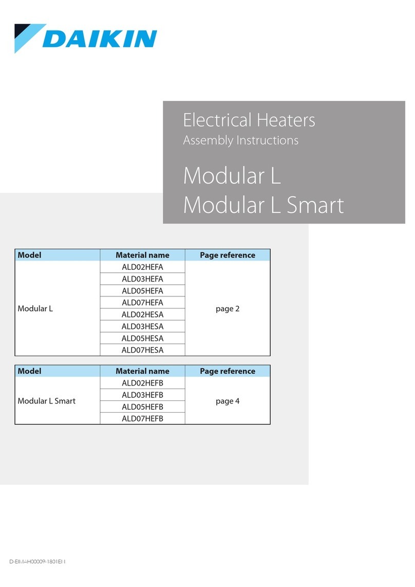 Daikin Modular L Series Assembly instructions