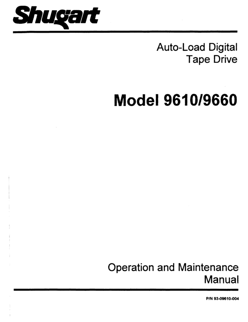 Shugart Kennedy 9610 User manual