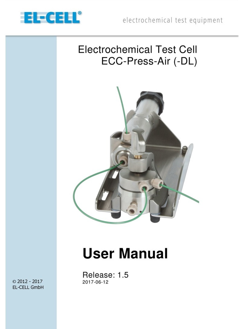 EL-CELL ECC-Press-Air user manual