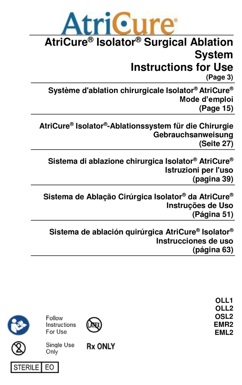 AtriCure Isolator User manual