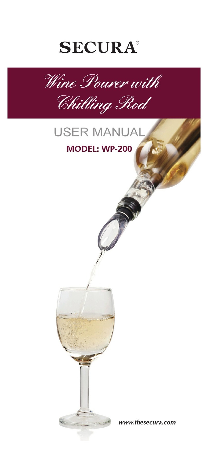 Secura WP-200 User manual Secura WP-200 User manual