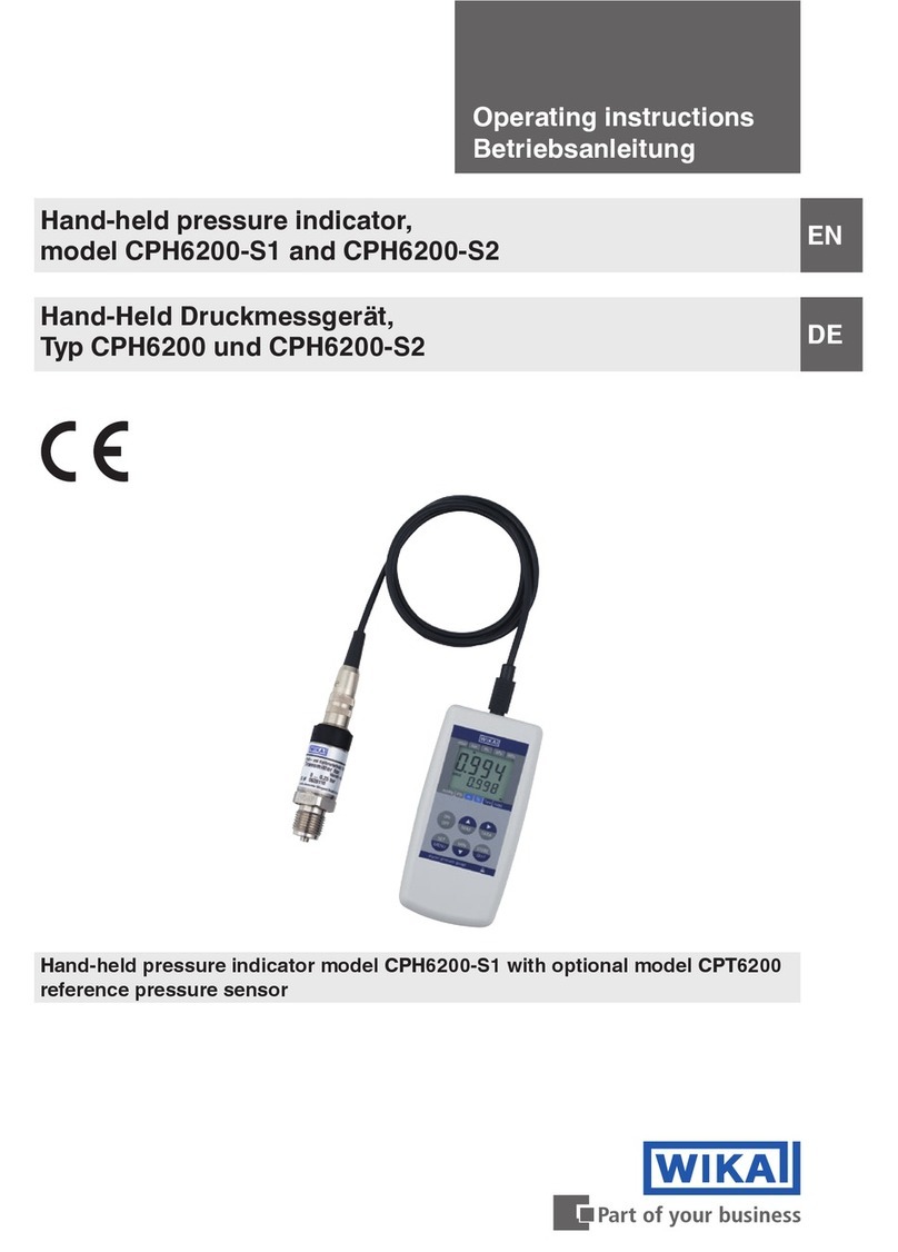 WIKA CPH6200-S1 User manual